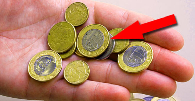 Confira a seguir modelos de moedas de R$ 1 que podem valer até R$ 10 mil